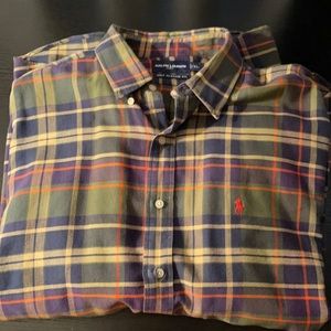 Men or Boys Ralph Lauren Polo Flannel Shirt